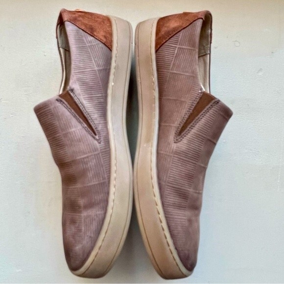 5028 Fifty-Twenty Eight Brown Glen Plaid Leather Slip On Shoes Men’s EU 40 US 7 - Picture 6 of 15